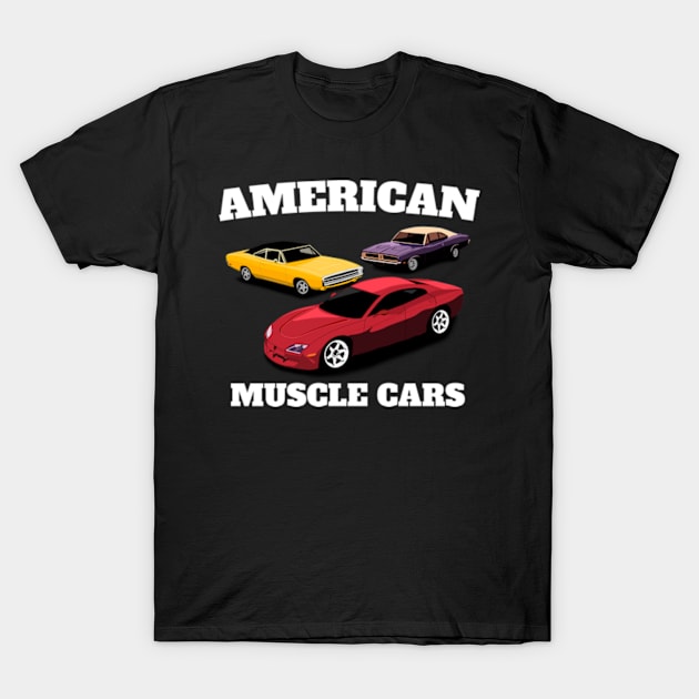 Dodge American Muscle Car T-Shirt by Rebellion Store